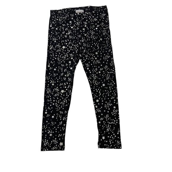 BCBGirl Red Velvet Top and Black Silver Legging Matching set Size 4T New - Picture 4 of 12